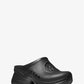 Wiley Logo Perforated Rubber Clog