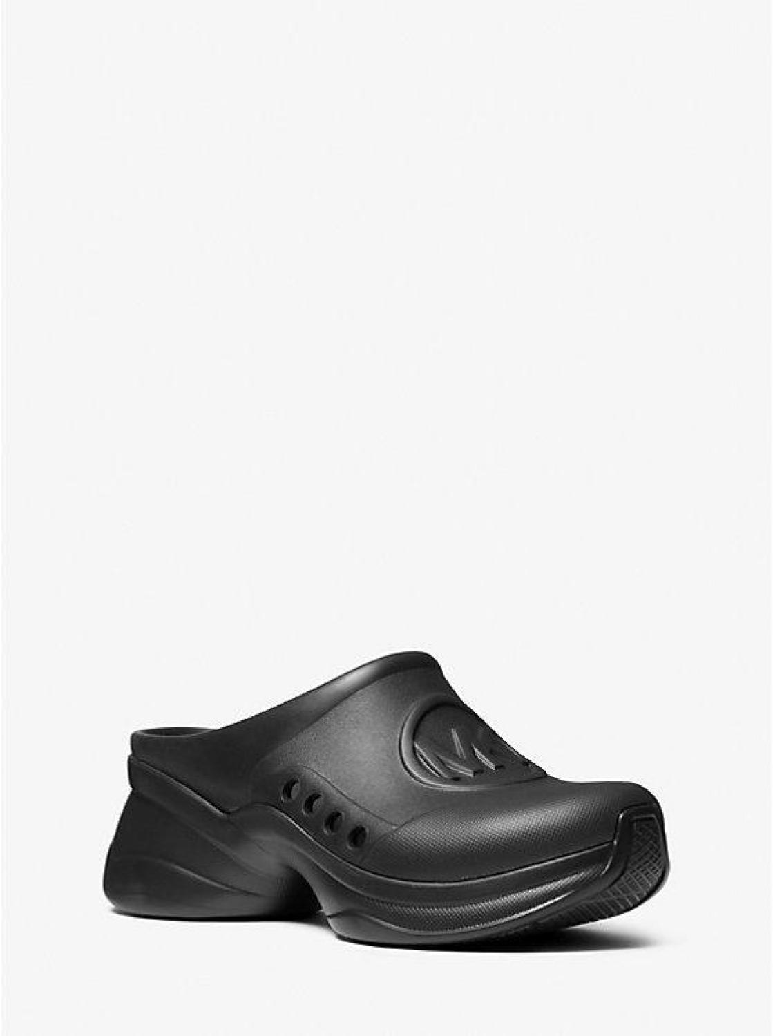 Wiley Logo Perforated Rubber Clog
