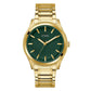 Men's Analog Gold-Tone Stainless Steel Watch 44mm