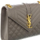 Saint Laurent Envelope Medium Leather Shoulder Bag