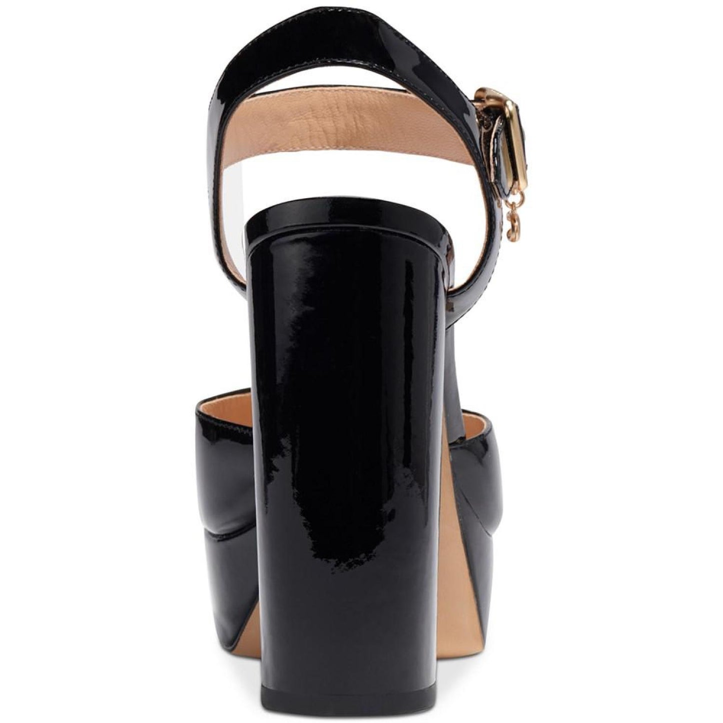 Women's Isabella Ankle-Strap Platform Block-Heel Pumps