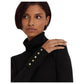 Cotton-Blend Turtleneck Dress