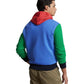 Color-Blocked Double-Knit Hoodie