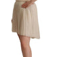 Guess  Checke Pleated A-line Strapless Bustier Women's Dress