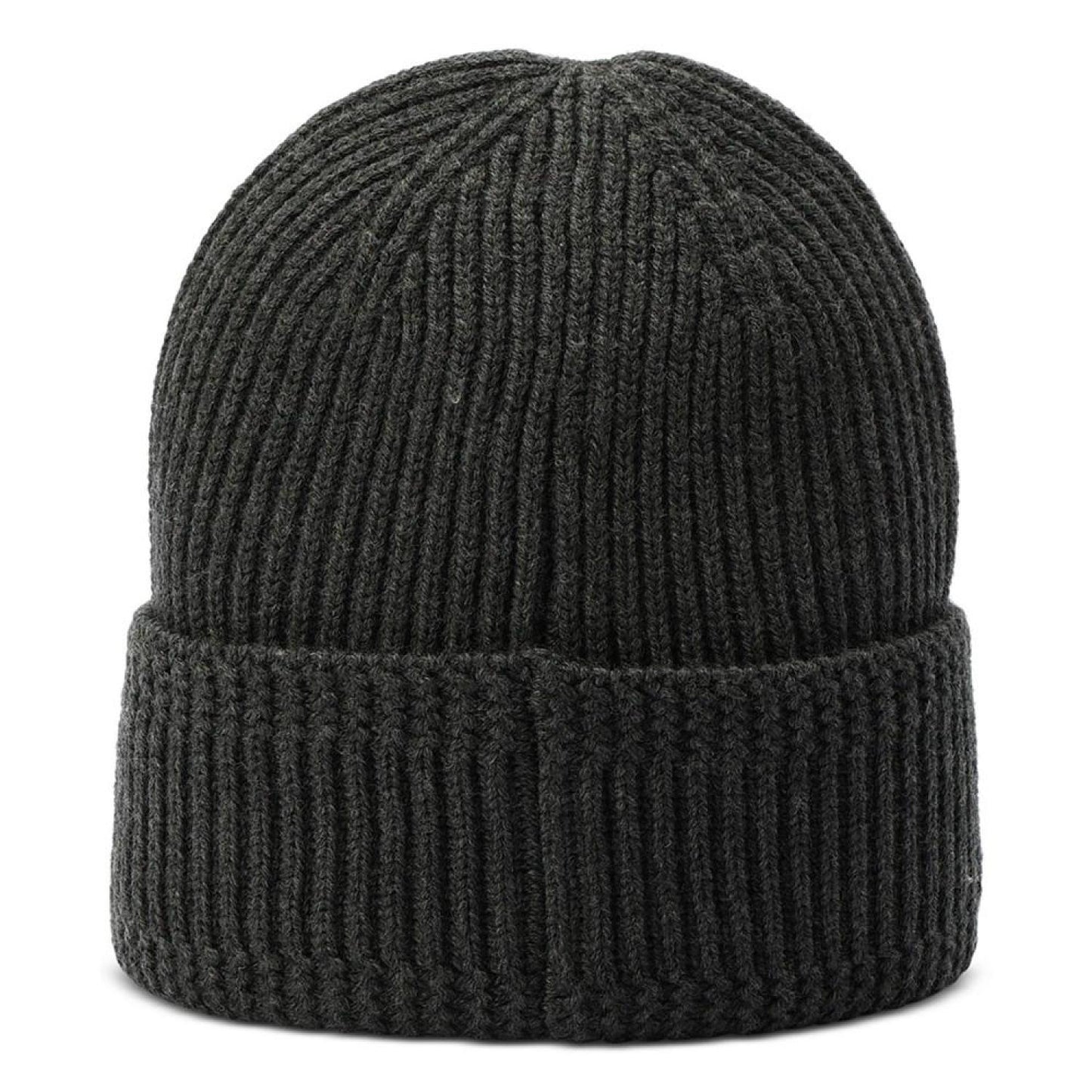 Men's Racked Ribbed Cuffed Logo Hat