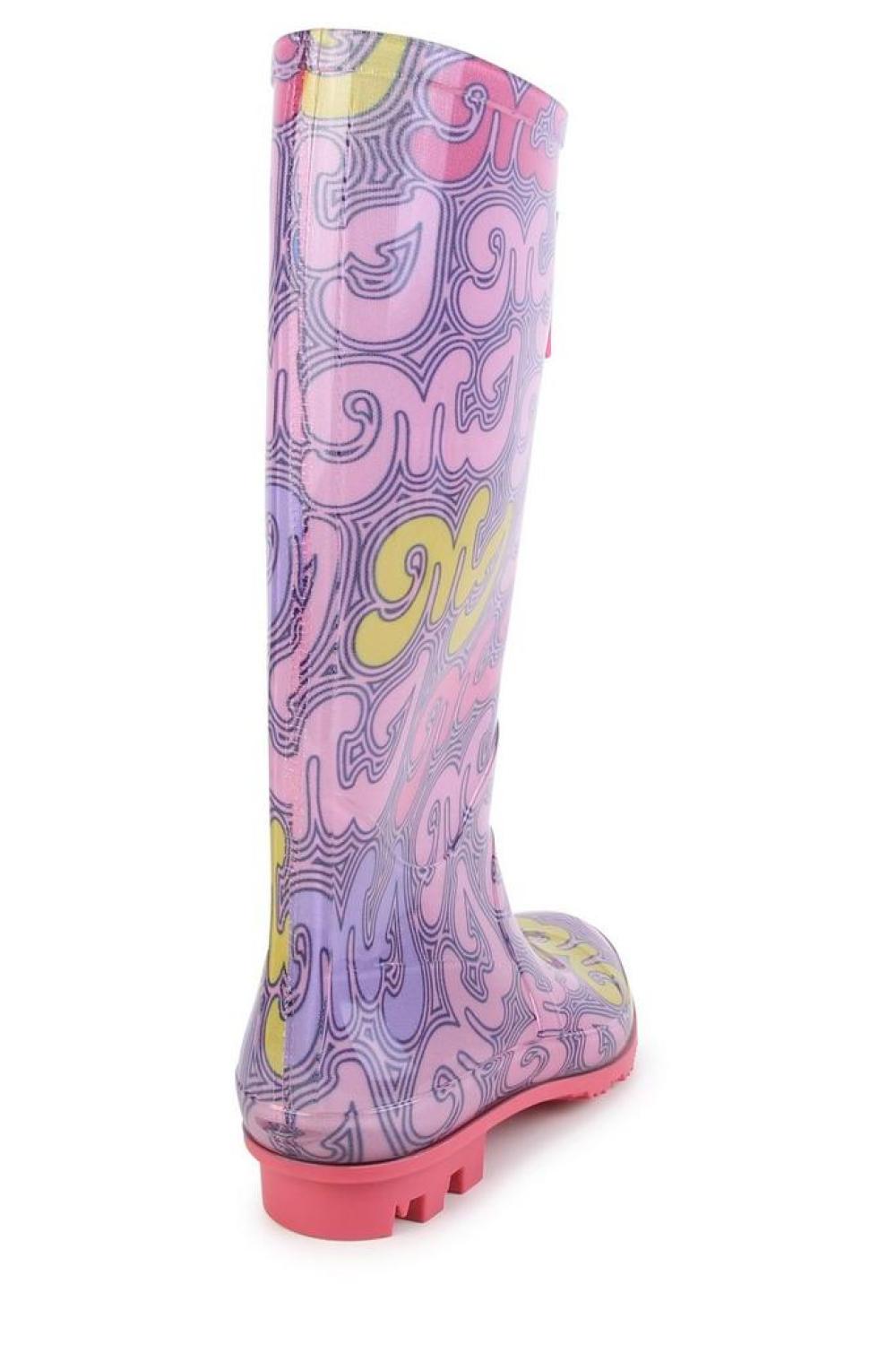 The Marc Jacobs Kids Logo Patch Wellies