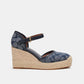 Coach Outlet Raine Espadrille In Signature Denim