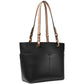 Michael Kors Bedford MK Signature Leather NS ocket Tote Shoulder BAG