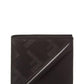 FENDI Shadow Diagonal Leather Bifold Wallet
