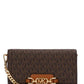 Michael Michael Kors Heather Monogram-Print Crossbody Bag