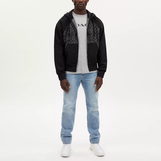 Coach Outlet Signature Full Zip Hoodie