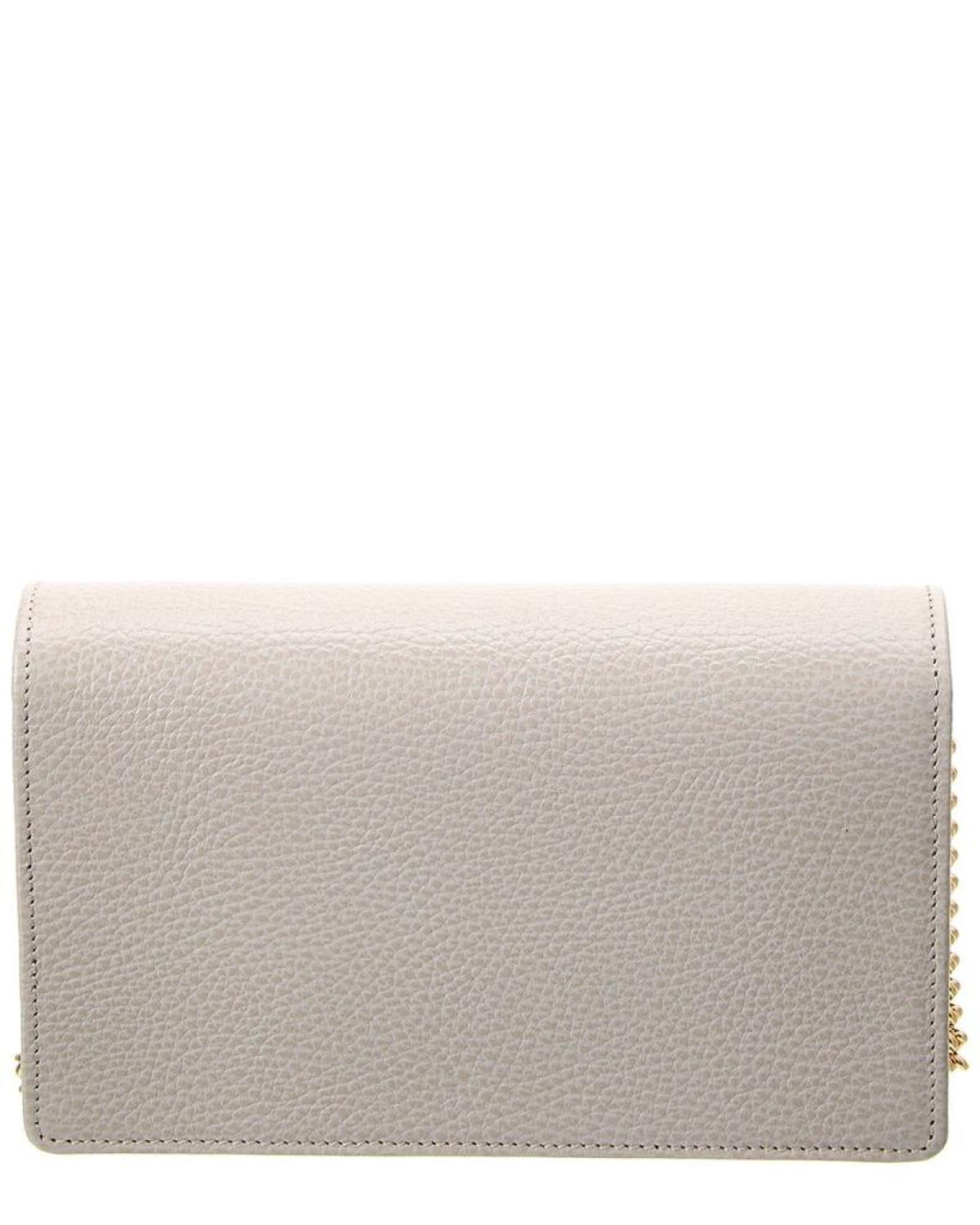 Gucci GG Marmont Leather Chain Wallet