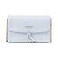Knott Pebbled Leather Flap Crossbody