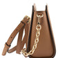 Michael Kors Logo Plaque Zipped Crossbody Bag