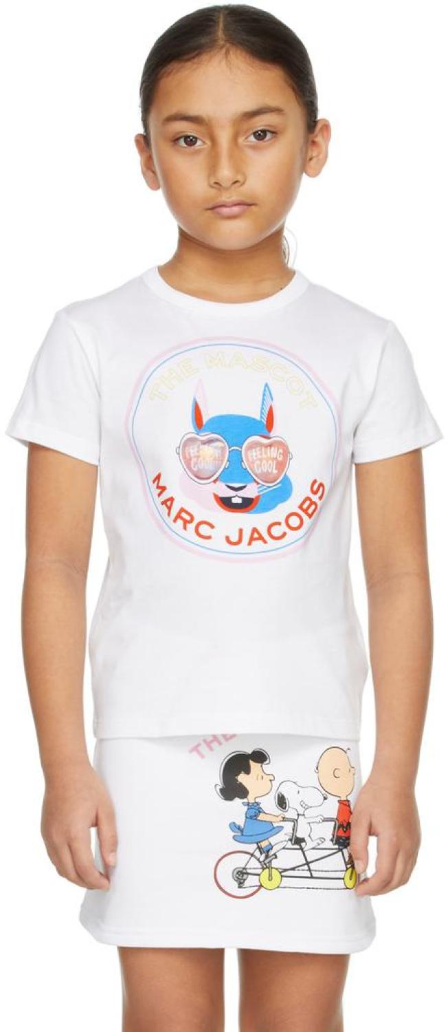 Kids White Bunny T-Shirt