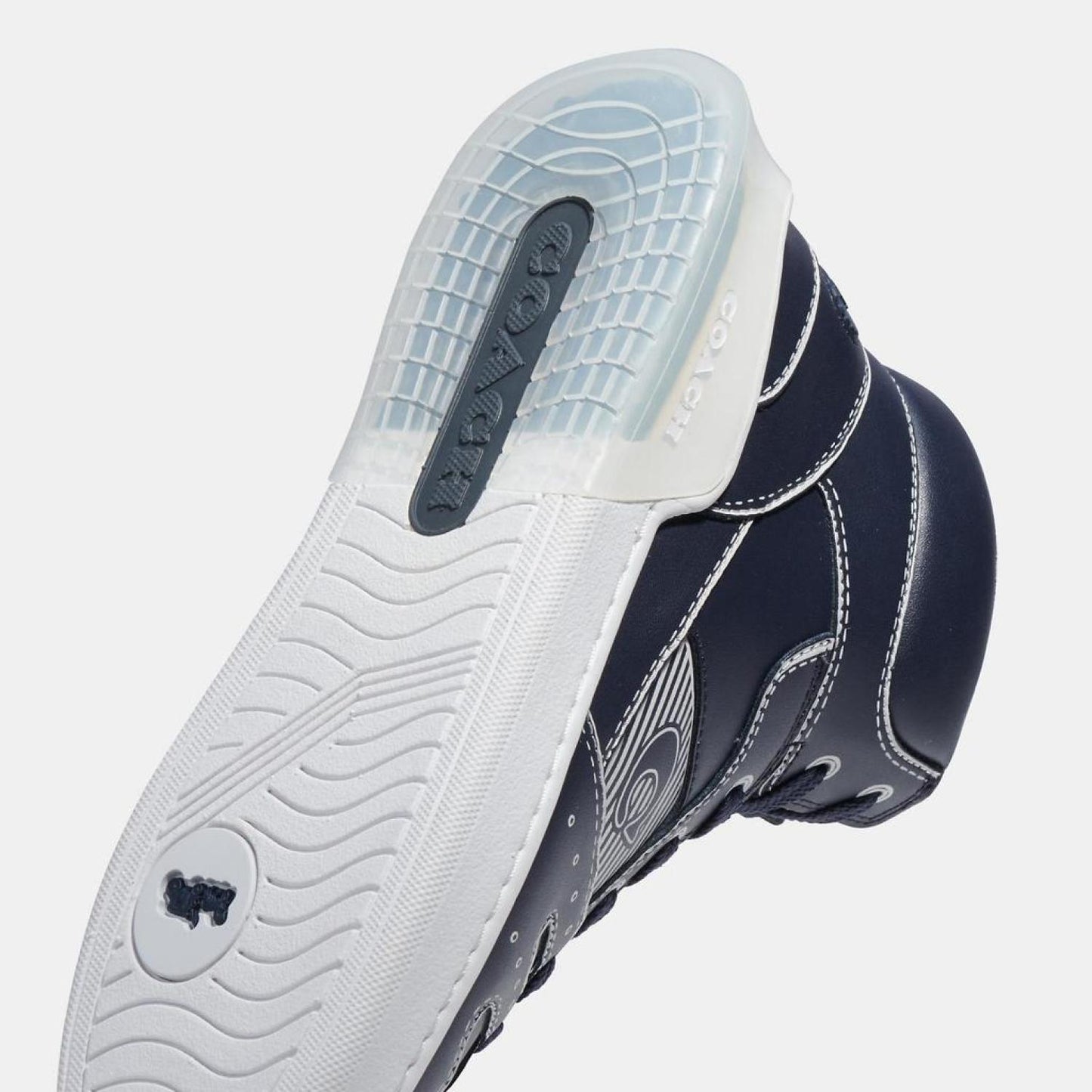 Coach Outlet Citysole High Top Sneaker With Trompe L'oeil