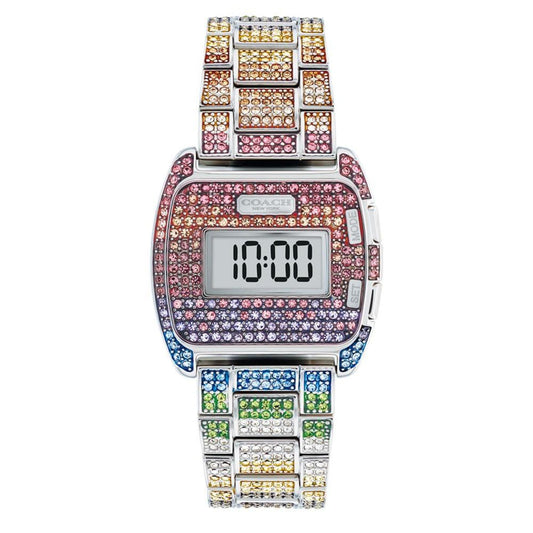 Women's Darcy Quartz Multicolor Stainless Steel Crystal Watch 30mm x 30mm