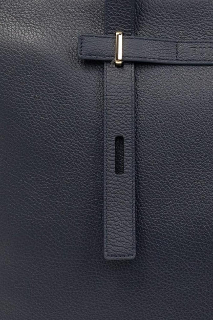 Furla Giove Logo Debossed Shopping Bag