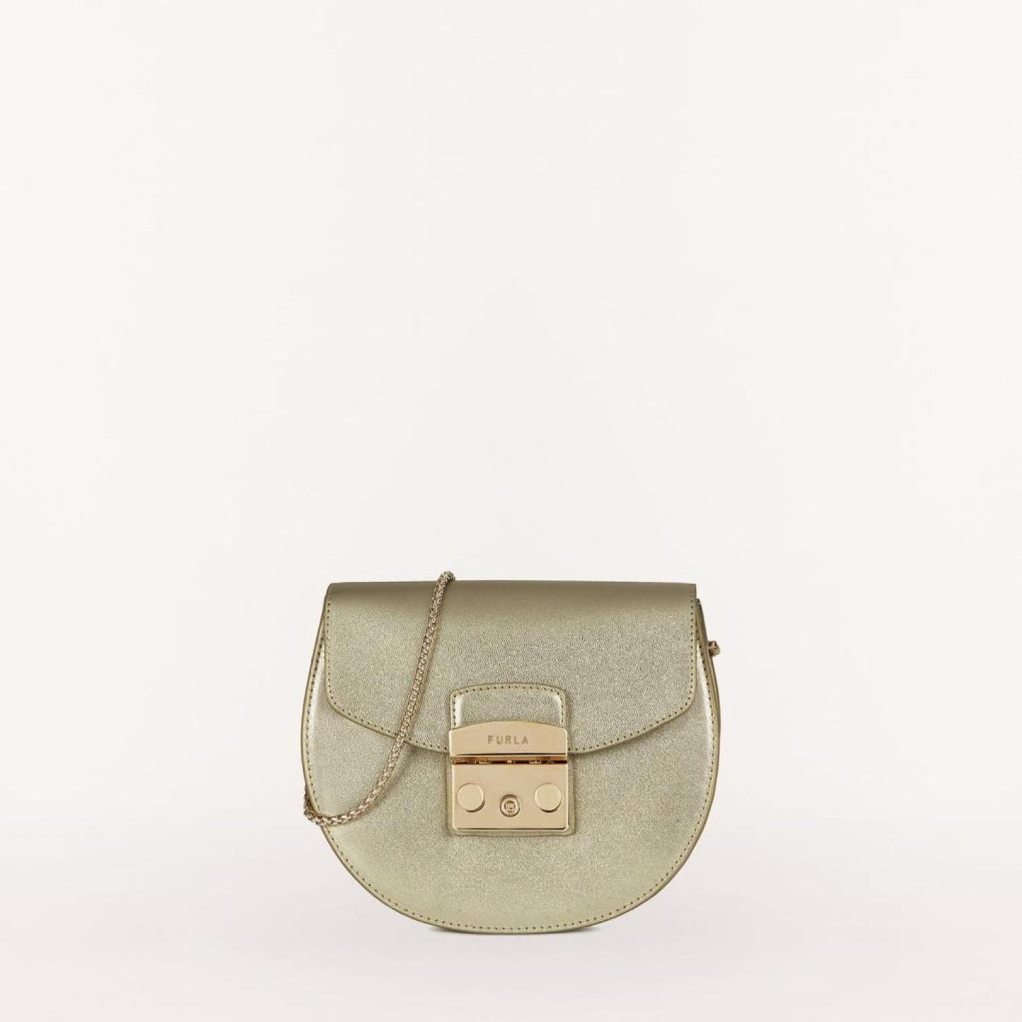 Furla Metropolis Mini Crossbody Metallic