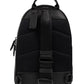 Coach Logo Embossed Zipped Backpack