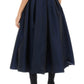 Alexander mcqueen circular skirt in polyfaille