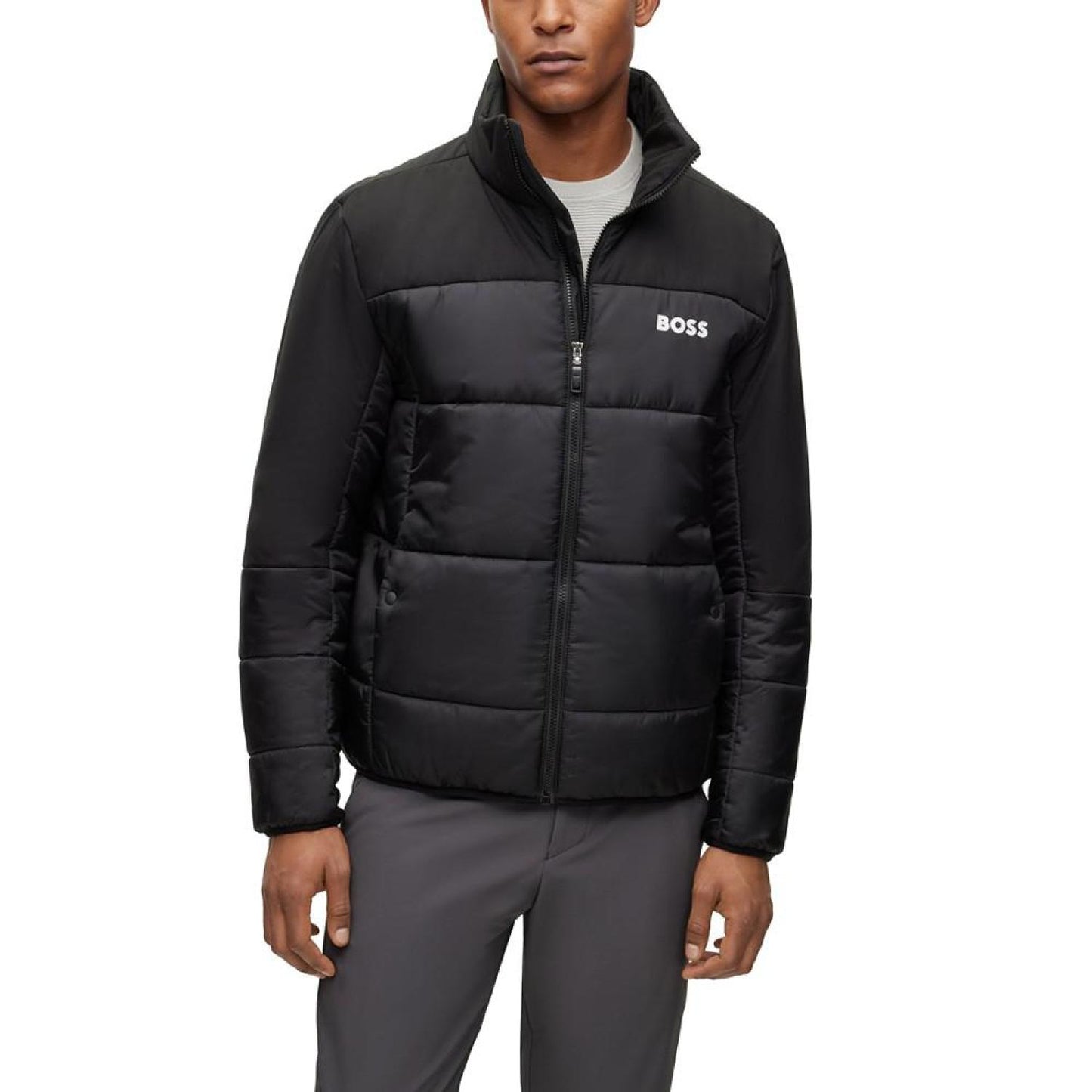 Men's Regular-Fit Water-Repellent Padded Jacket
