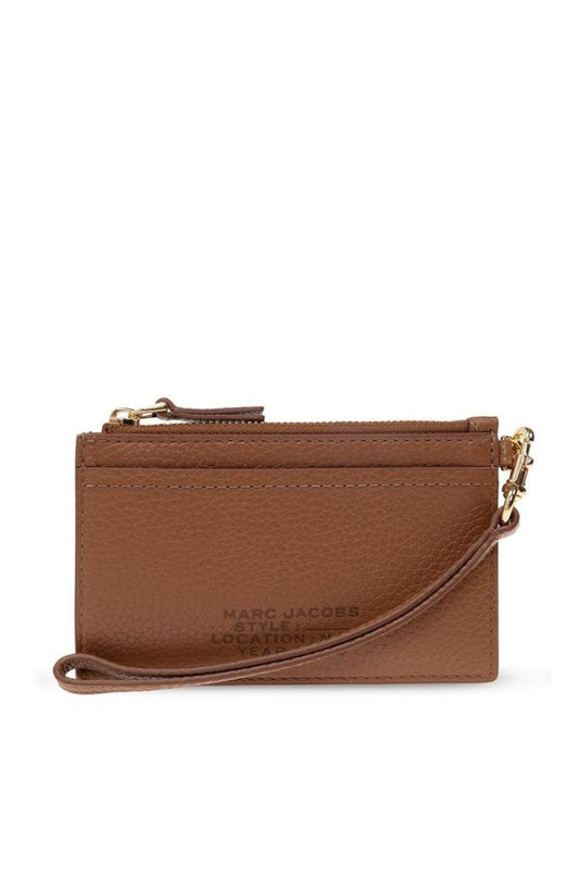 Marc Jacobs Logo Embossed Zipped Wallet