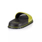 Logo-Embossed Leather Slides
