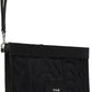 Black 'The Monogram' Pouch