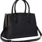 Michael Kors Ruby Medium Satchel Black One Size
