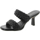 Amelia Womens Faux Leather Braided Mules