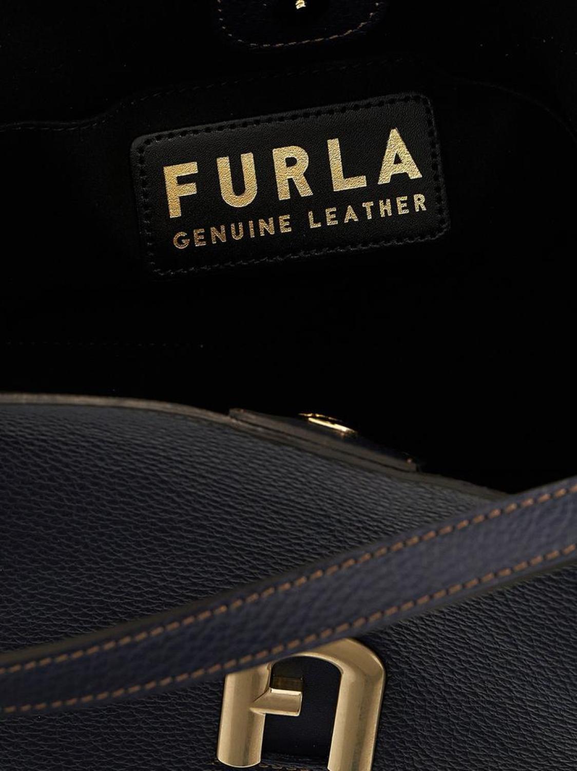 Furla Primula Logo Plaque Tote Bag