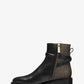 Hamilton Embellished Leather and Logo Ankle Boot