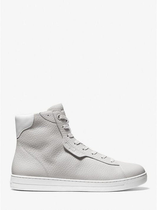 Keating Pebbled Leather High-Top Sneaker