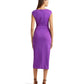 Stretch Jersey Tie-Front Dress