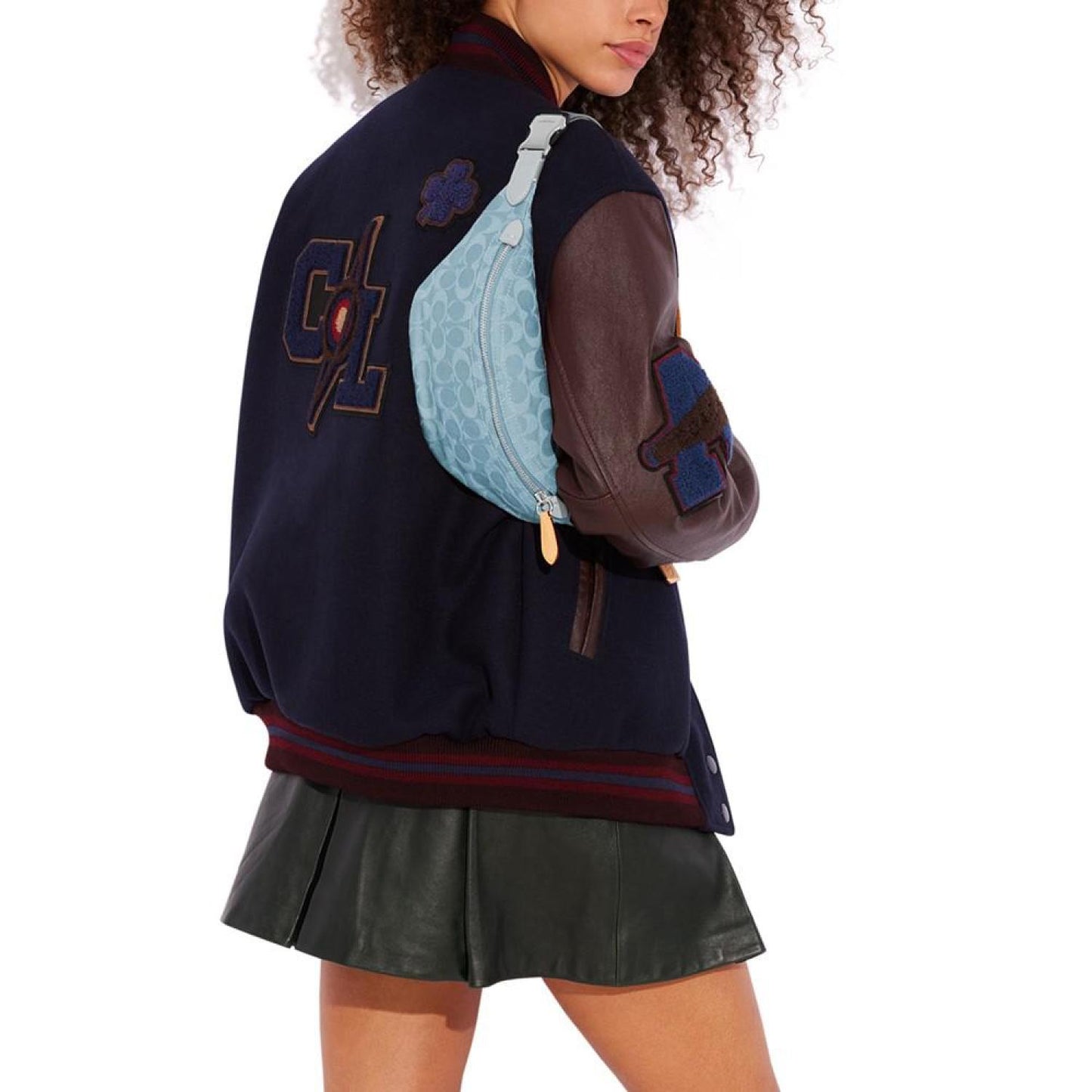 Charter 7 Signature Denim Medium Belt Bag