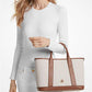 Luisa Medium Signature Logo Satchel