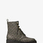 Haskell Metallic Logo Combat Boot