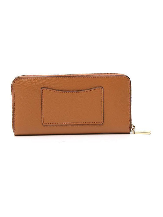 Michael Michael Kors Logo Plaque Zip-Up Wallet