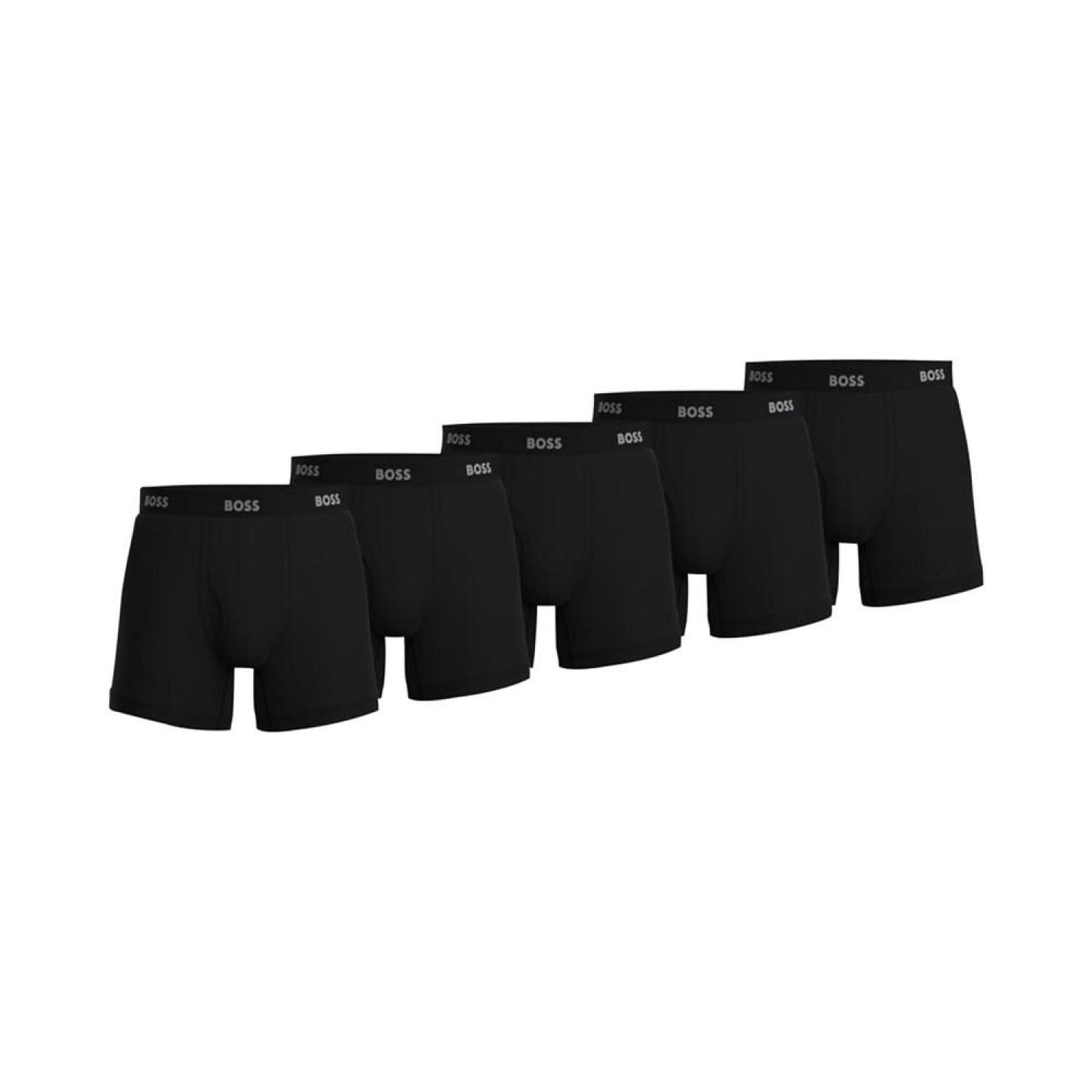 Men's 5-Pk. Authentic Solid Boxer Briefs