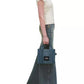 The Small Crystal-Embellished Denim Tote Bag