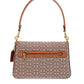 Coach Soft Tabby Logo Plaque Shoulder Bag