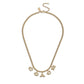 Imitation Pearl Signature Charm Necklace