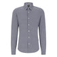 Men's Slim-Fit in Patterned Performance-Stretch Jersey Shirt