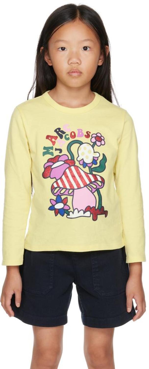 Kids Yellow Cosmic Nature T-Shirt