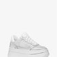 Hayes Metallic Leather Platform Sneaker