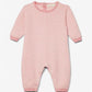 Logo Jacquard Cotton Baby Onesie