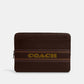Coach Outlet Laptop Case With Coach Stripe
