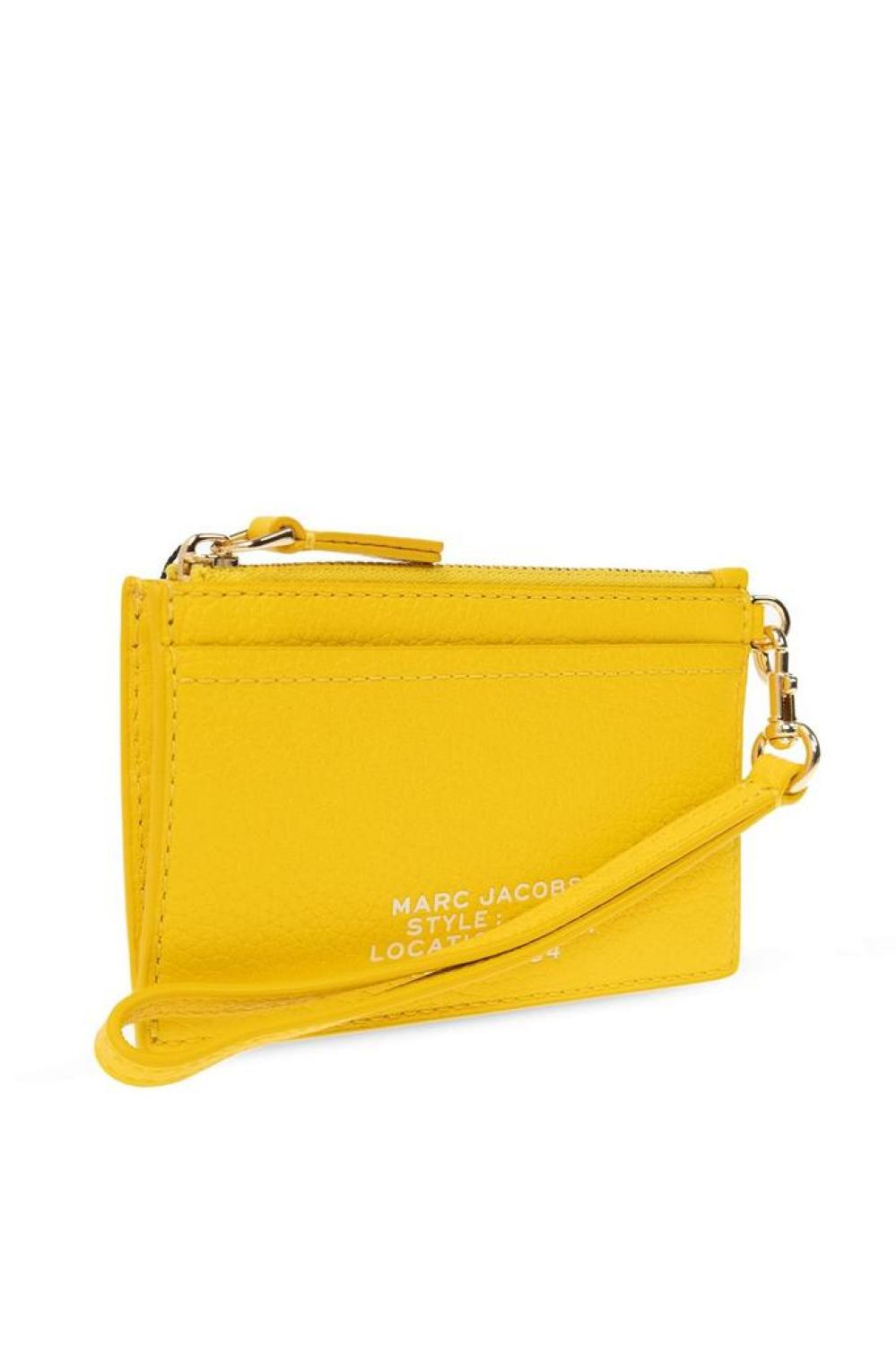 Marc Jacobs Logo Embossed Zipped Wallet