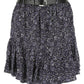 Michael Michael Kors Floral Hammered Ruffled Mini Skirt